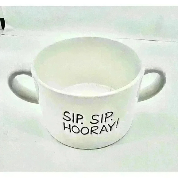 Blueberry Cove 16oz Coffee Mug Sip Sip Hooray Ceramic Oversized Farmhouse Gift - Picture 2 of 5